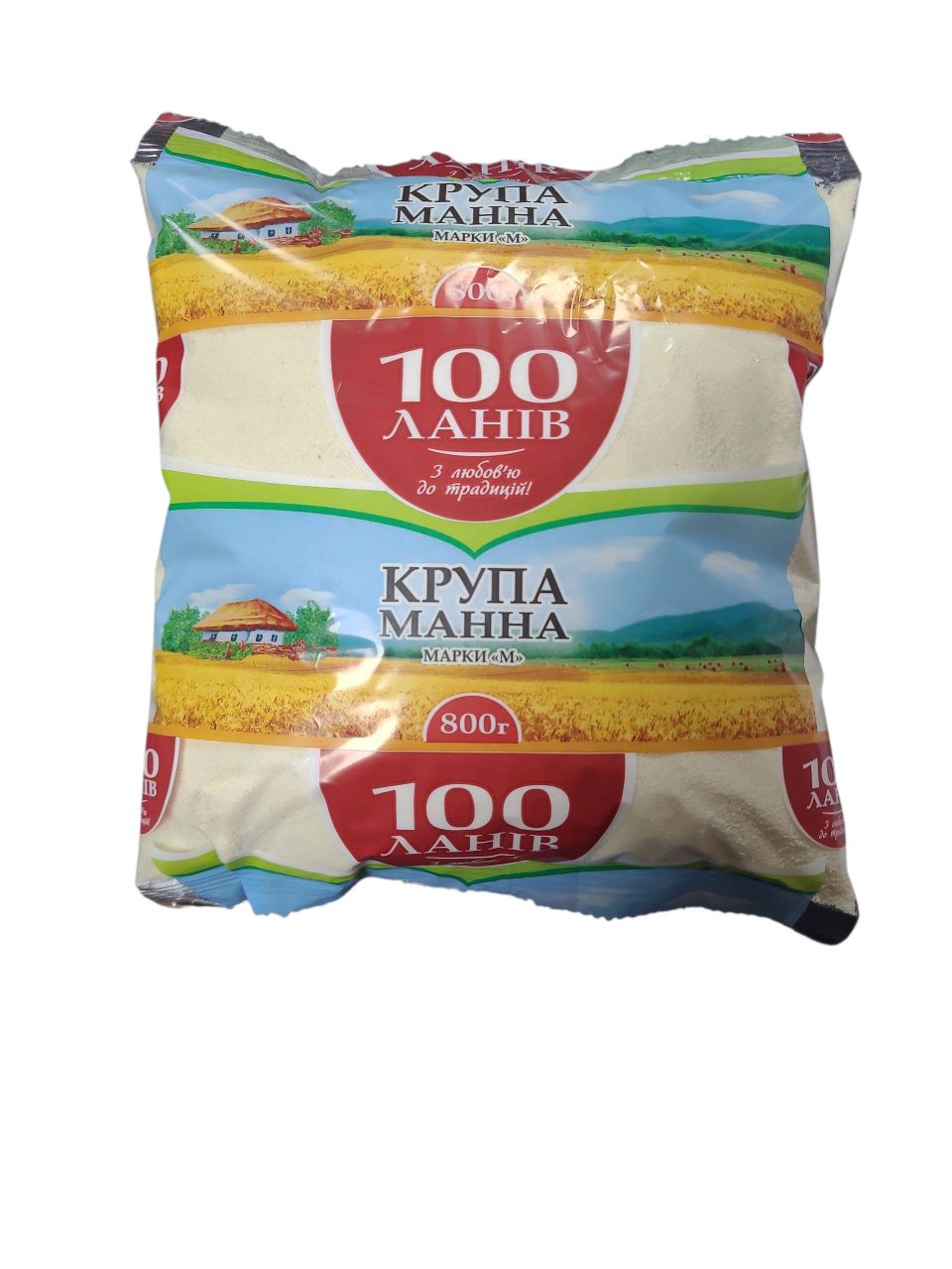 Крупа манна 100 Ланів, 800 г